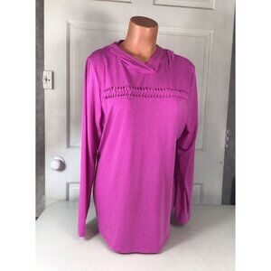 Nanette Lepore Hoodie Athletic Running Pullover Womens XL